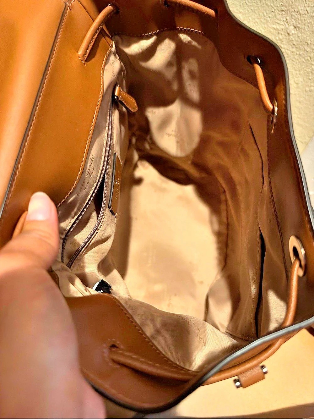 Kate Spade Brown Backpack - Picture 3 of 4